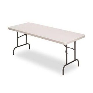 Iceberg 65513 Indestructible 500 Series Folding Banquet Table, 500 lb Capacity, 60" Length by 30" Width by 29" Height, Platinum: Industrial & Scientific