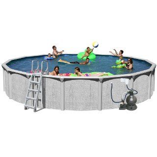 Splash Pools Above Ground Round Pool Package, 30 Feet by 52 Inch : Above Ground Swimming Pools : Patio, Lawn & Garden