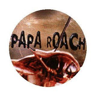Papa Roach   Roach with Logo Above   1 1/4" Button / Pin Clothing