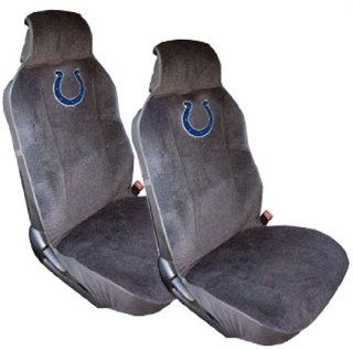 Indianapolis Colts Front Low Back Car Truck SUV Sideless Bucket Seat Covers   Pair: Automotive