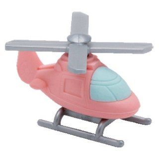 Ty Beanie Eraserz   Helicopter Pink: Toys & Games
