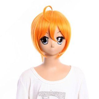Costume Wig shine orange wig of MayoKiChi cool style Wigs for party for women : Hair Replacement Wigs : Beauty