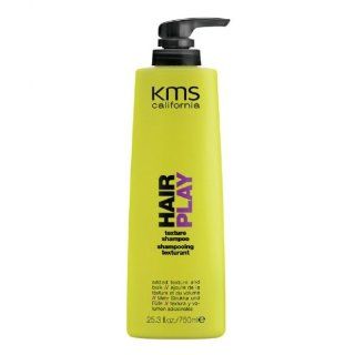 KMS California Hair Play Texture Shampoo (Added Texture & Bulk) 750ml/25.3oz : Kms Free Play Shampoo : Beauty