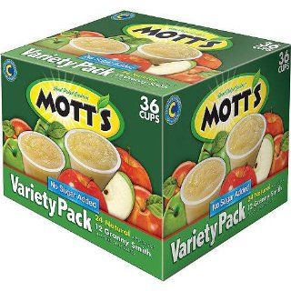 Mott's No Sugar Added Variety Pack   36ct : Mixed Fruit Sauce : Grocery & Gourmet Food