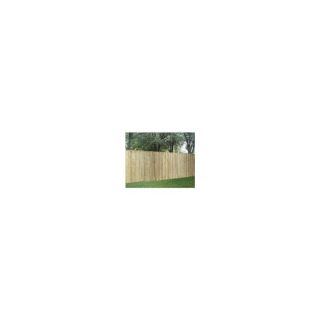 Pine Dog Ear Pressure Treated Wood Fence Panel (Common: 6 ft x 8 ft; Actual: 6 ft x 8 ft)