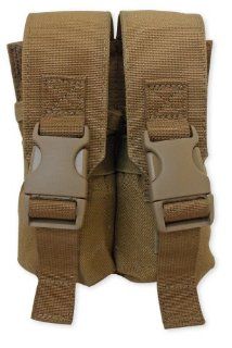 Tacprogear Double Flashbang Pouch, Coyote Tan : Gun Ammunition And Magazine Pouches : Sports & Outdoors