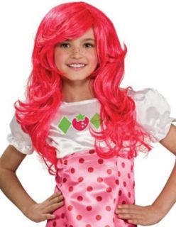 Strawberry Shortcake Costume Wig Child: Clothing