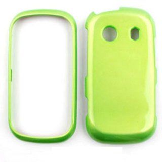 Samsung Seek M350 Shiny Hard Case Cover Green A016 PD Cell Phones & Accessories