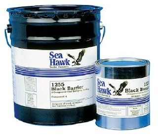 Black Barrier Coal Tar Epoxy 5 Gallon Kit : Item Type Keyword Boating Painting Supplies : Sports & Outdoors