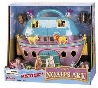 Noah's Ark Play Set Carry Along: Toys & Games