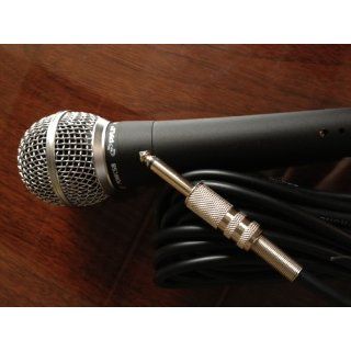 Pyle Pro PDMIC58 Professional Moving Coil Dynamic Handheld Microphone: Musical Instruments