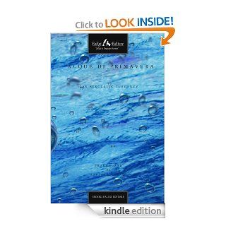 Acque di Primavera (Italian Edition) eBook: Ivan Sergeevi? Turgenev: Kindle Store