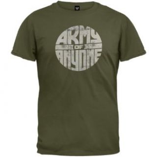 Army Of Anyone   Discharge Logo T Shirt: Clothing