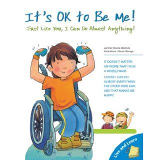 It's OK to Be Me: Just Like You, I Can Do Almost Anything (Live and Learn Series): Jennifer Moore Mallinos, Marta Fabrega: 9780764135842:  Children's Books