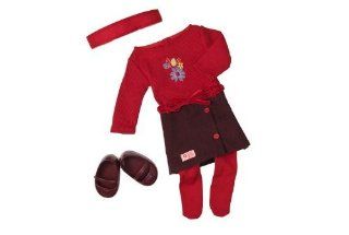 Our Generation Red For Anything Doll Clothes and Accesories fits most 18" Dolls: Toys & Games