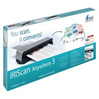 IRIS I.R.I.S IRIScan Anywhere 3. IRISCAN ANYWHERE 3GET MOBILE SCAN ANYTHING EVERYWHERE.: Office Products