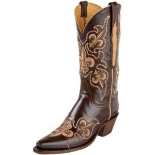 Lucchese Classics Women's GB9290 5/4 Western Boot,Chocolate,6 B(M)US: Shoes