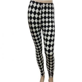 Always USA Printed Soft Leggings One Size   SLE 261BW at  Womens Clothing store