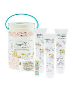 Willow & Water Field Bath Goods Sampling Kit   Library of Flowers