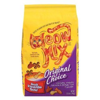 DEL MONTE FOODS 2927445421 Meow Mix Cat Food   3.5 Lb : Dry Pet Food : Pet Supplies
