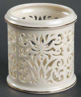 Lenox China Illuminations Collection 2 Pierced Votive Candleholder, Fine China