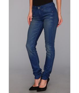 G Star 3301 Contour Skinny in Mine Superstretch Medium Aged Womens Jeans (Blue)