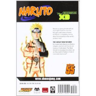 Naruto, Vol. 55: The Great War Begins: Masashi Kishimoto: 9781421541525: Books
