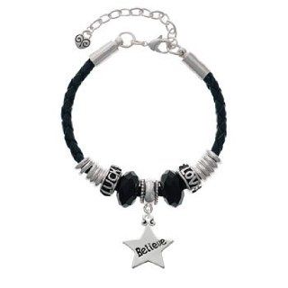 Believe Star "Luck & Love" Beaded Bracelet [Jewelry]: Jewelry