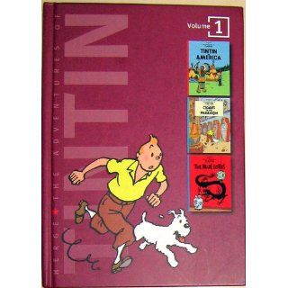 The Adventures of Tintin, Vol. 1 (Tintin in America / Cigars of the Pharaoh / The Blue Lotus) Herg 9780316359405 Books