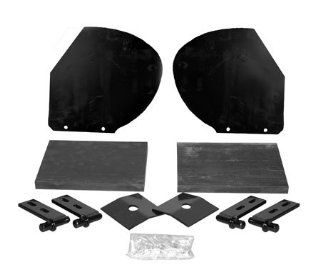 Snow Plow Wing Extensions Fits 6 1/2' To 7 1/2' Plows   Set (Both Sides): Automotive