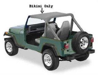 Pacific Brief Bikin Top for 1986 1991 Jeep Wrangler   Charcoal: Everything Else