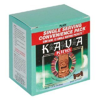 Kava King Single Serve Drink Mixes, Plain, 12 Count Boxes of Single Serving Packets (Pack of 2) : Sports Drinks : Grocery & Gourmet Food
