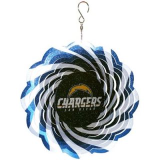 San Diego Chargers 10 Geo Wind Spinner