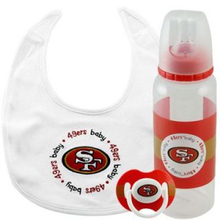 San Francisco 49ers 3 Pack Baby Gift Set