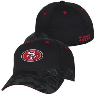 San Francisco 49ers Youth Shield Flex Hat   Black