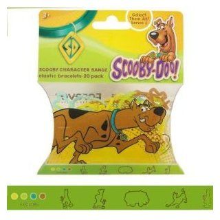 Toy / Game Forever Collectibles Scooby Doo 2nd Version Logo Bandz Bracelets W/ Different Colors And Fun Shapes: Toys & Games