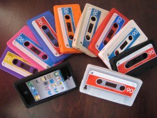 9 Pack: Iphone 4/4S Audio Cassette Tape Case (9 Different Colors): Cell Phones & Accessories