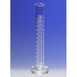 Corning 3022 50 PYREX Single Metric Scale Cylinders, To Contain, 50 ml [pack of 1]: Science Lab Graduated Cylinders: Industrial & Scientific