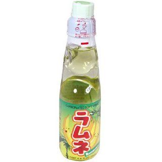Ramune Japanese Soft Drink Banana Flavor : Soda Soft Drinks : Grocery & Gourmet Food