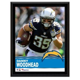 Danny Woodhead San Diego Chargers Sublimated 10.5 x 13 Plaque