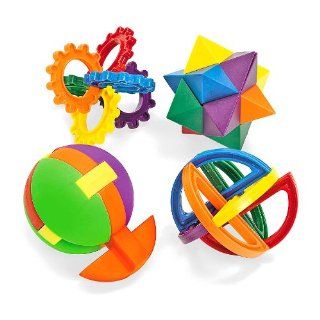 Plastic Puzzle Balls (1 dz): Toys & Games