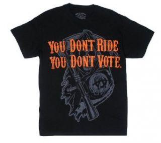 Don't Ride Don't Vote   Sons Of Anarchy T shirt: Home & Kitchen