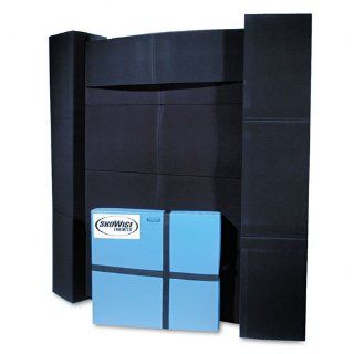 Eight Foot Floor Model ShoWise Portable Display Booth, 95 1/2w x 18d x 90h : Presentation Display Booths : Office Products