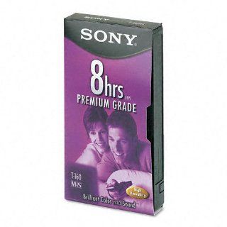 Sony Premium Grade VHS Videotape Cassette, Eight Hours : Office Presentation Supplies : Office Products