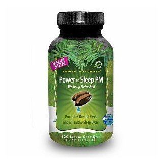 Irwin Naturals Power to Sleep PM 120 ea: Health & Personal Care
