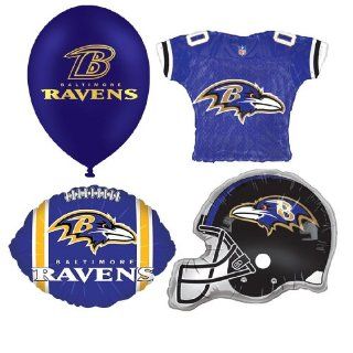 NFL Baltimore Ravens Balloon Party Pack : Sports Related Tailgating Fan Packs : Sports & Outdoors
