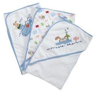 Especially For Baby 3 Pack Hooded Towel   Water Adventure : Baby