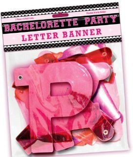 Hott Products Bachelorette Party Letter Banner: Health & Personal Care