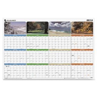 Seasons In Bloom Erasable Planner, Jan. Dec., Wall, 36" x 24", 2013 by AT A GLANCE (Catalog Category: Calendars, Planners & Briefcases / Calendars / Wall) : Appointment Books And Planners : Office Products