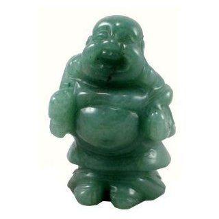 Jade Happy Buddha Statue Figurine : Everything Else